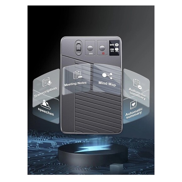 Banoshalo AI Voice Recorder Translation Transcription 107 Languages w ChatGPT - Picture 8 of 16